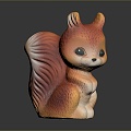 Squirrel Cartoon Squirrel Animation Squirrel Animation Squirrel Cartoon Characters Cartoon Animals Cartoon Small Animals 3d model