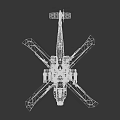 Black And Gold Military Attack Helicopter With Rotors Weapon Systems And Cockpit