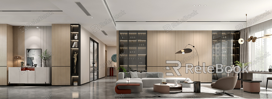 Modern Living Room Home Decoration Living Room model