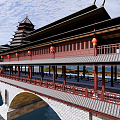 Tujia Rain Bridge 3d model