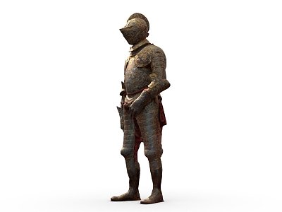 Decorative Knight Armor suit 3d model