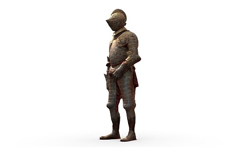 Decorative Knight Armor suit 3d model