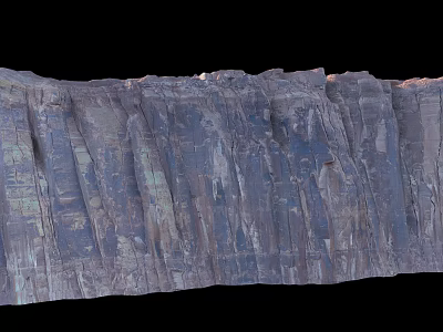 A mountain for the desert next door to a rocky mountain. 3d model