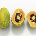 Papaya Carica fruit 3d model