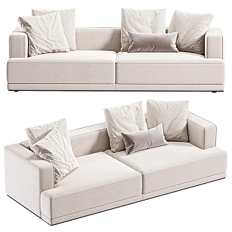 Miloti Minotti Multiplayer Sofa 3d model