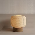 Wind table lamp bedside lamp 3d model