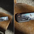 Handheld Gaming Device With Control Buttons Displaying Action Game On Wooden Chair
