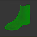 Black Outdoor Boots Featuring Muddy Surface and Rugged Worn Look for Heavy Duty Work