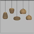 Pendant lamp combination 3d model