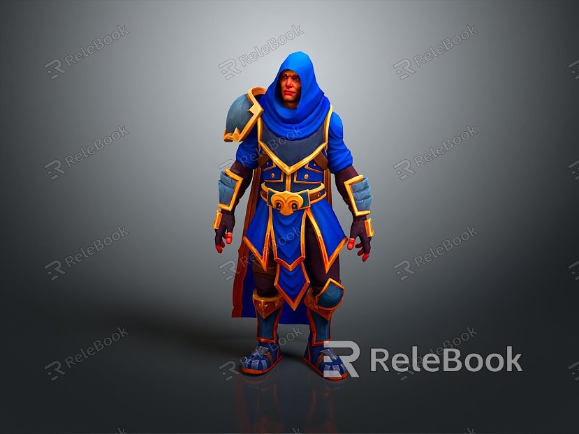 Cosplay Clothing Clothing Online Game Warrior Animation Clothing Animation Clothing model