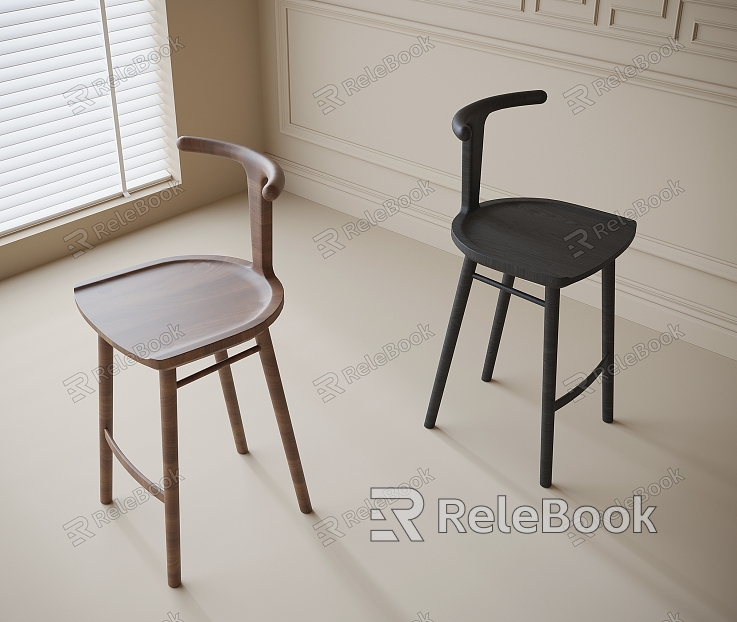 Modern Bar Chair model