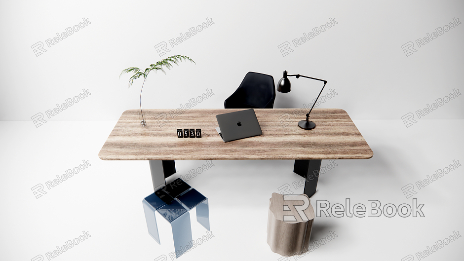 Modern desk chair study table model