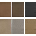 Modern square carpet linen carpet 3d model