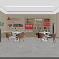 Public Service Hall With Party Building Promotion Convenient Services Self service Terminals And Reading Area