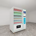 Automatic Commercial Vending Machine for Beverages with Digital Screen and Payment Panel