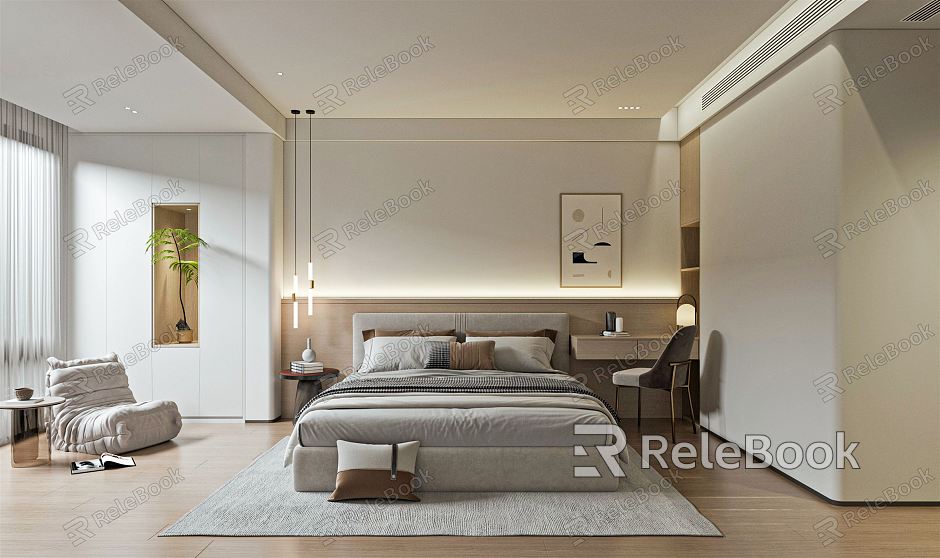 Modern Bedroom model