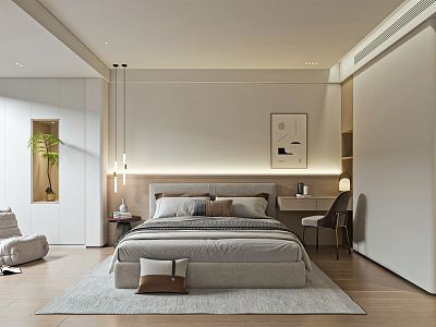 Modern Bedroom model