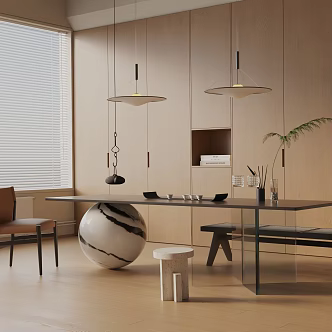 Modern Tea Room 3d model