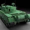 Tank 80 armored rescue vehicle 3d model