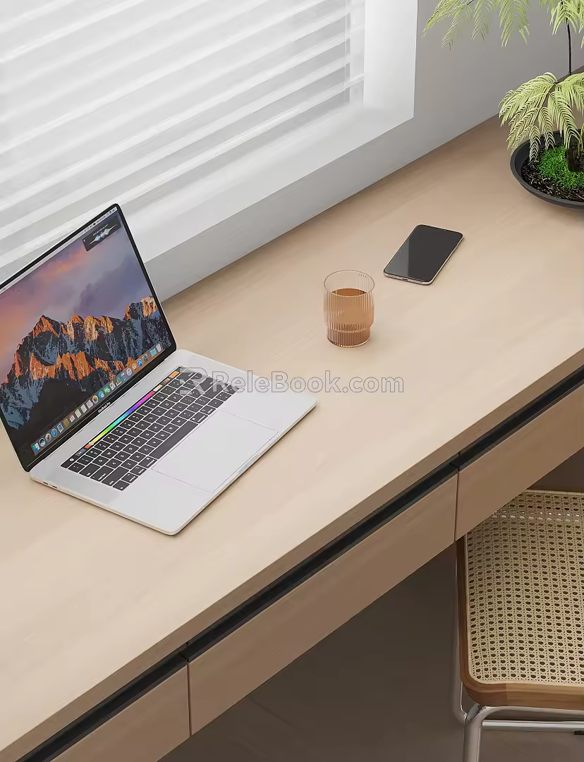 Modern Laptop 3d model