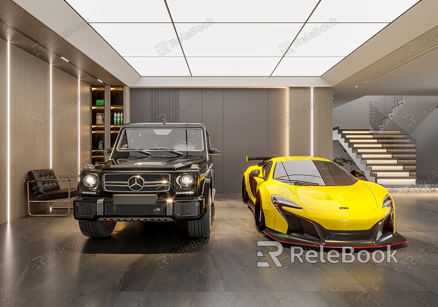 Modern Garage model