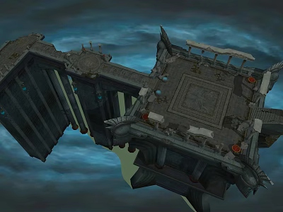 Game Scene Devil's Land 3d model