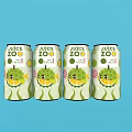 Beverage cans 3d model