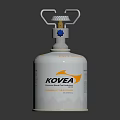 KOVEA Portable Gas Stove Cylinder With Metal Burner For Outdoor Camping Use