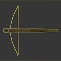 Crossbow Mechanical Crossbow Shift Bow and Arrow Shoot Far Equipment Weapons High-tech Crossbow 3d model