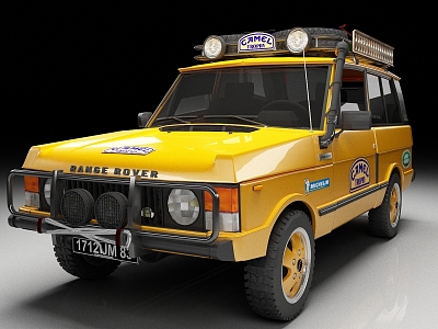 Land Rover Range Rover off-road vehicle, all-terrain vehicle 3d model