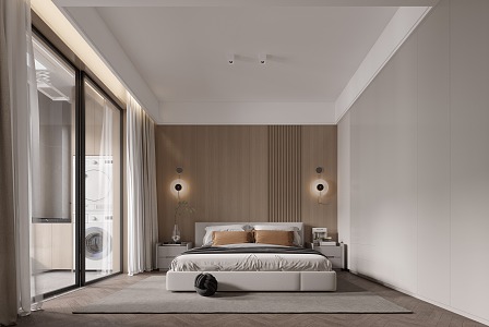 Master Bedroom Elder Bedroom Second Bedroom Master Bedroom Elderly Tenant Bedroom 3d model