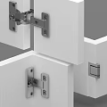 Furniture Hardware Hinges And Latch For White Cabinet Doors Installation Details