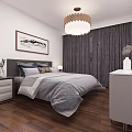 Modern Living Dining Room Interior With Gray Sofa Coffee Table Wooden Partition And Dining Chairs