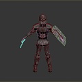 Science Fiction Warrior Future Warrior Next Generation Warrior Super Soldier Magic Warrior Super Soldier Science Fiction Soldier 3d model