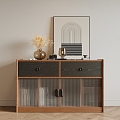 Middle Style Sideboard 3d model