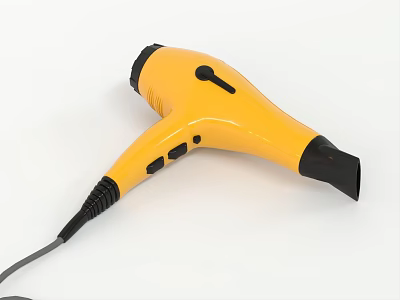 Modern Hair Dryer 3d model