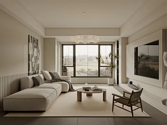 The Silent Living Room 3d model