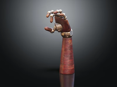 Modern Robot Arm Cartoon Arm Cartoon Hand Robot Arm 3d model