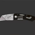 Stanley Utility Knife Weapon Featuring Metal Blade And Reflective Handle Surface