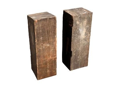 Column Wooden Column 3d model