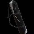Black Futbol Equipment Bag With ESTE FUTBOL Text And Drawstring Closure Design
