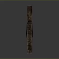 Vintage Wooden Clothespins as Practical Household Items with Natural Wood Texture and Classic Design