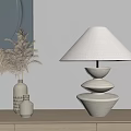 Quiet Table Lamp 3d model