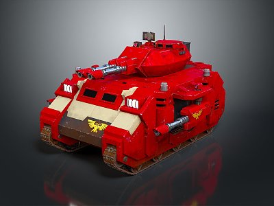 Modern Tank Sci-fi Tank Cartoon Tank Sci-fi Vehicle Sci-fi Chariot 3d model