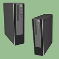 Modern mainframe computer chassis 3d model