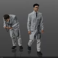 Two Doctors In White Coats With Stethoscope Walking In Indoor Setting