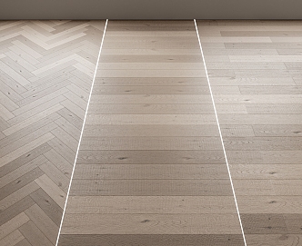 Modern wood floor herrings wood floor 3d model