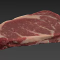 Fresh Premium Marbled Beef Steak With Rich Meat Texture And White Fat