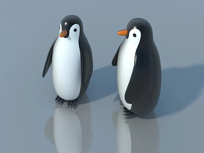 Durable Modern Swing Door With Stylish Design For Home Interior Use 3d model