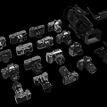 Collection Of Various Digital Cameras Including DSLR And Video Camera Models